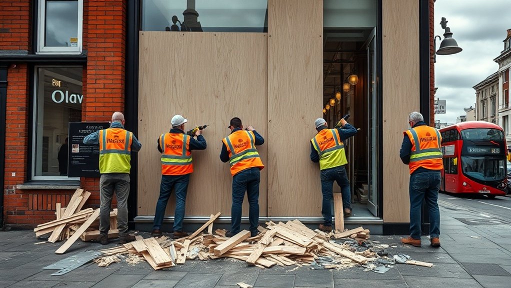 Boarding Up Security Whitechapel
