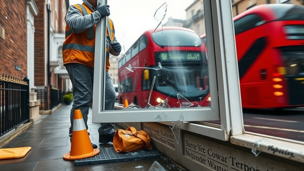 Broken Glass Replacement Whitechapel