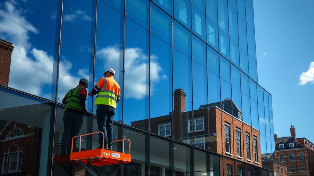 Commercial Glazing Spitalfields