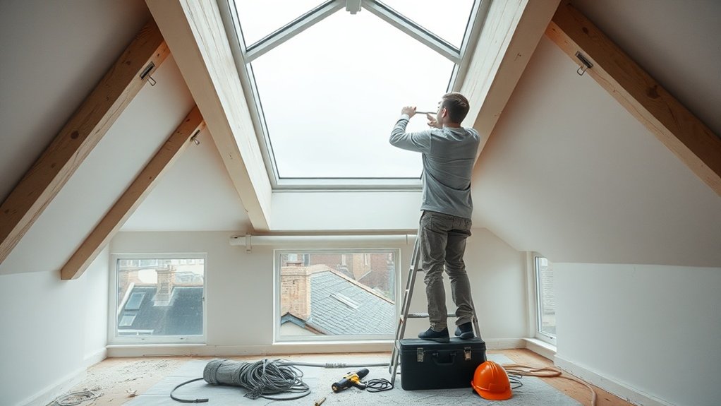 Electric Skylight Installation Whitechapel
