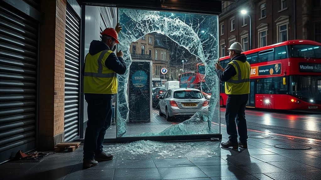 Emergency Shop Front Repair Whitechapel