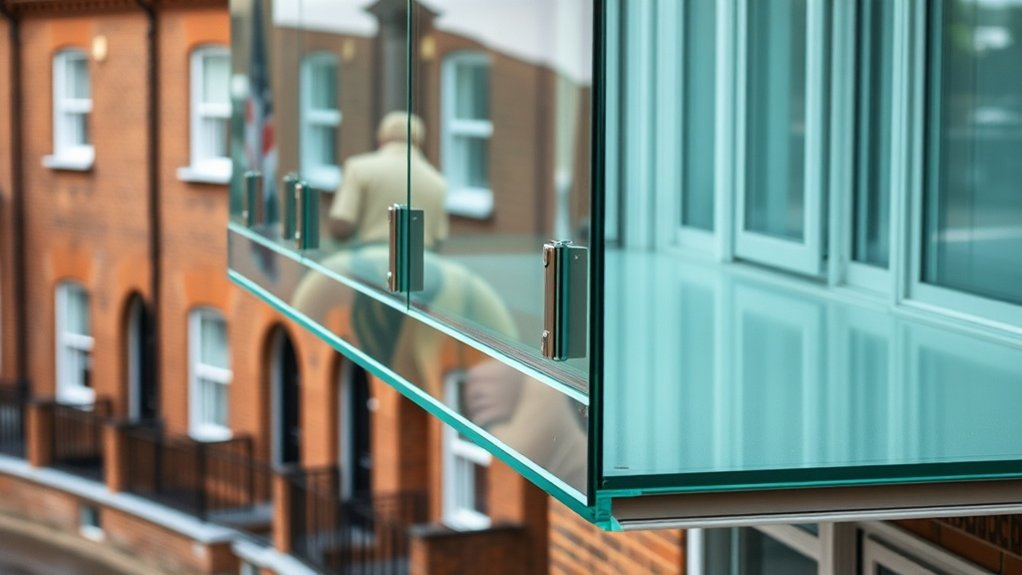 Glass Balcony Installation Whitechapel