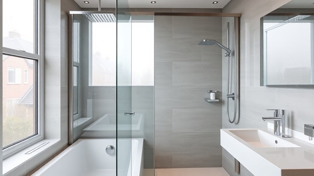 Semi-Frameless Shower Screens Whitechapel