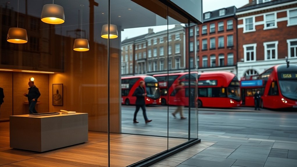 Shop Front Glazing Spitalfields