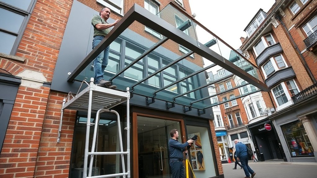 Shopfront Canopy Whitechapel