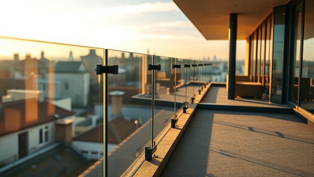 Terrace Glass Balustrades Whitechapel