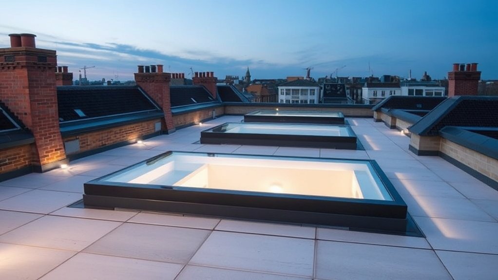 Walk-On Roof Lights Whitechapel